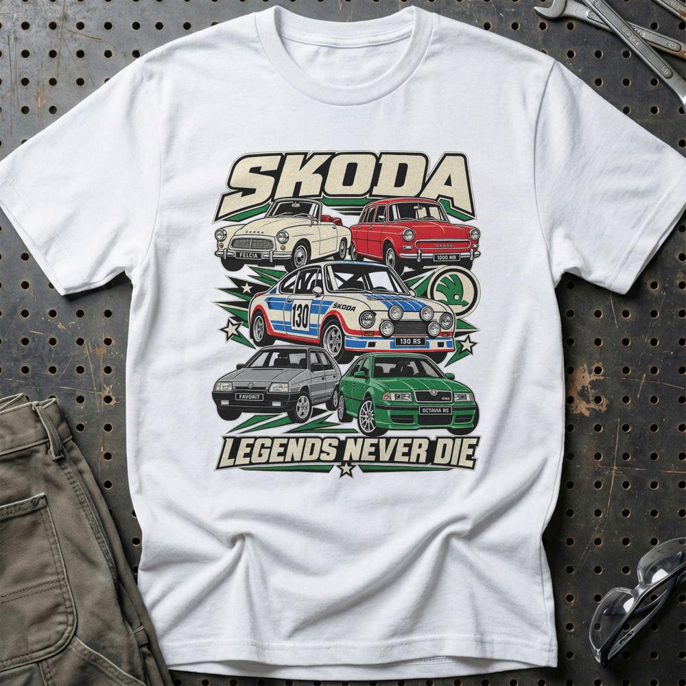 
Produktbillede af Skoda Legends Never Die T-Shirt