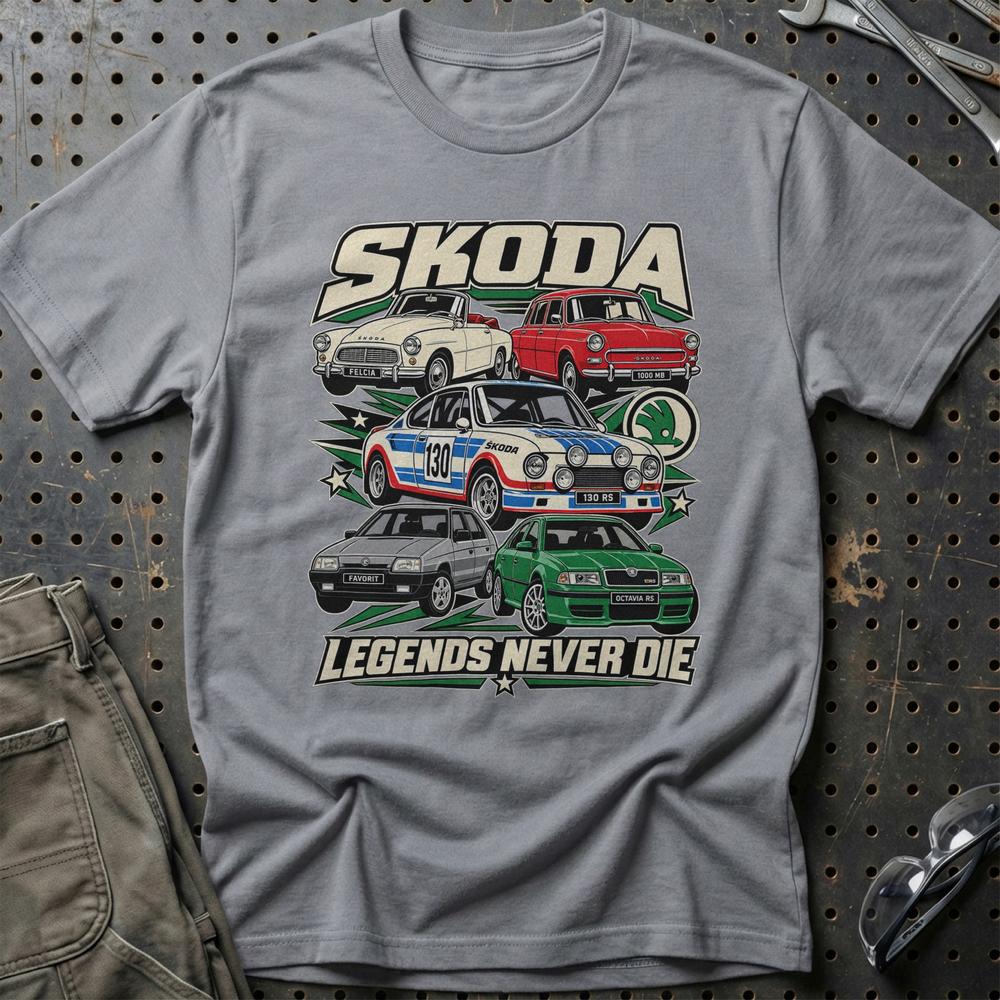 
Produktbillede af Skoda Legends Never Die T-Shirt