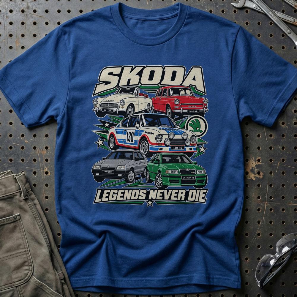 
Produktbillede af Skoda Legends Never Die T-Shirt