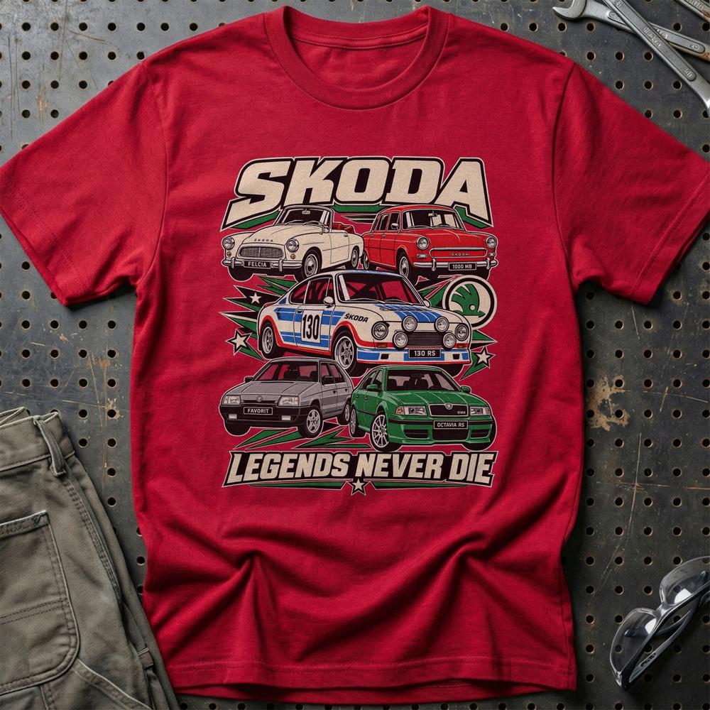 
Produktbillede af Skoda Legends Never Die T-Shirt