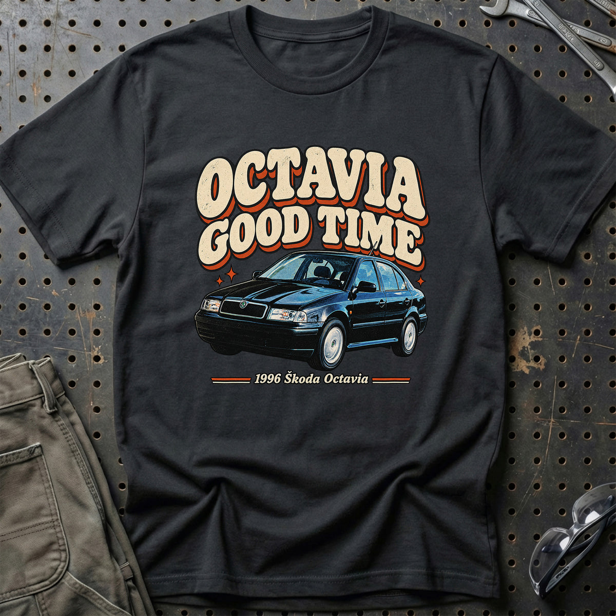 
Škoda Octavia 1996 – Octavia Good Time T-Shirt – Sort
