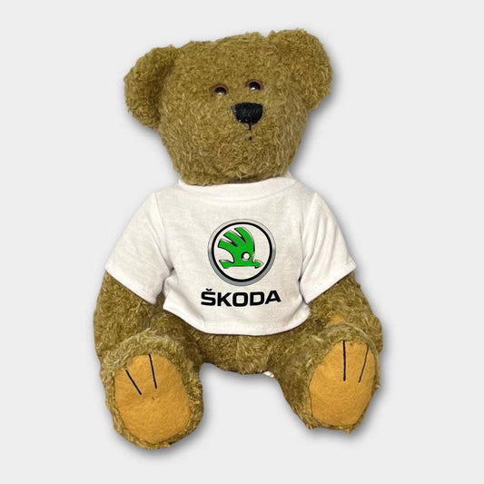 Škoda Plysdyr Bamse, Teddy Bear-Bamse-Skoda-Garage Culture Shop- garage - man cave - merchandise