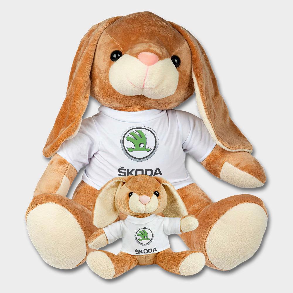 Škoda Plysdyr Kanin, Bunny-Bamse-Skoda-Garage Culture Shop- garage - man cave - merchandise