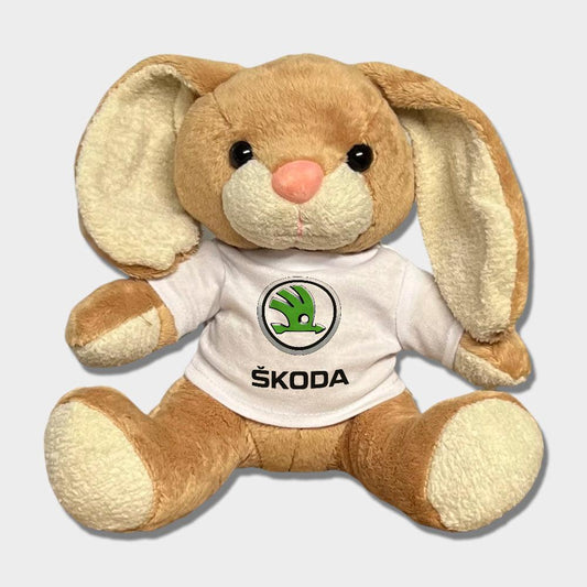 Škoda Plysdyr Kanin, Bunny-Bamse-Skoda-Garage Culture Shop- garage - man cave - merchandise