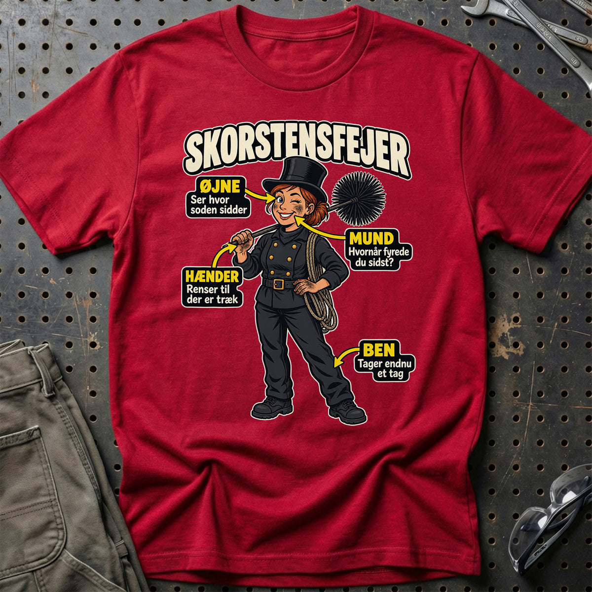 
Produktbillede af Skorstensfejer – Anatomi T-Shirt