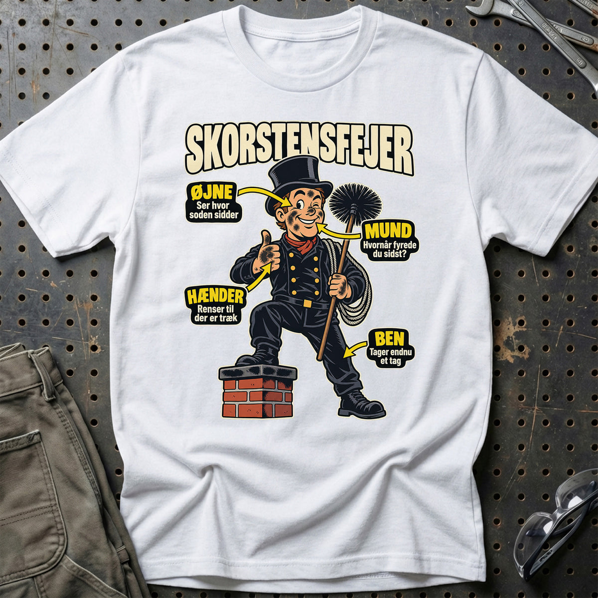 
Produktbillede af Skorstensfejer – Anatomi T-Shirt