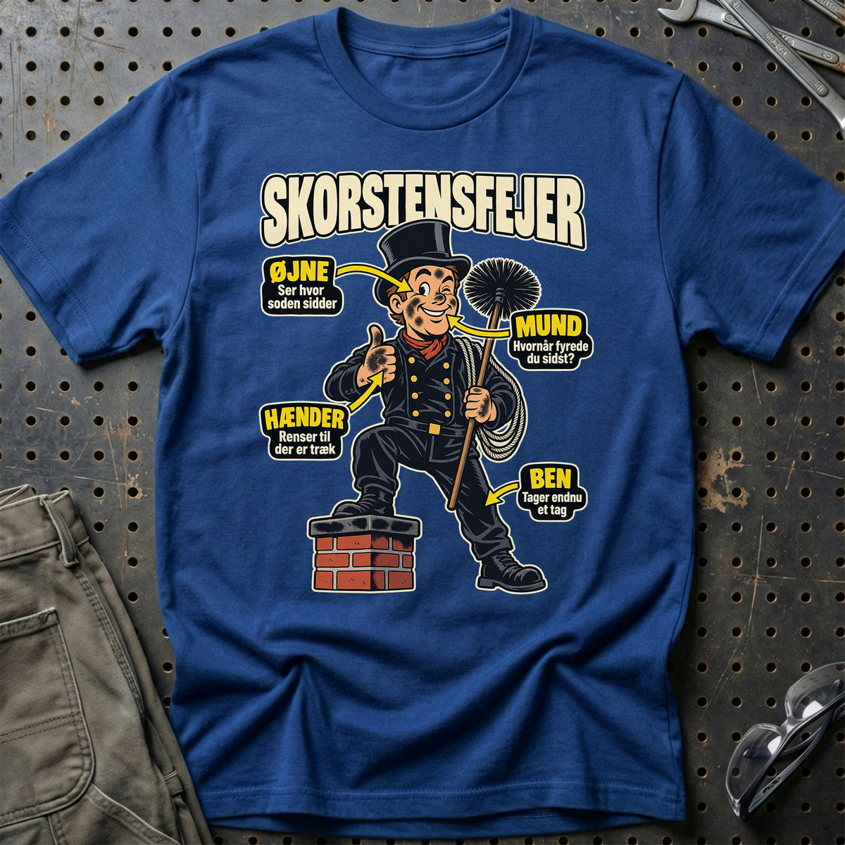 
Produktbillede af Skorstensfejer – Anatomi T-Shirt