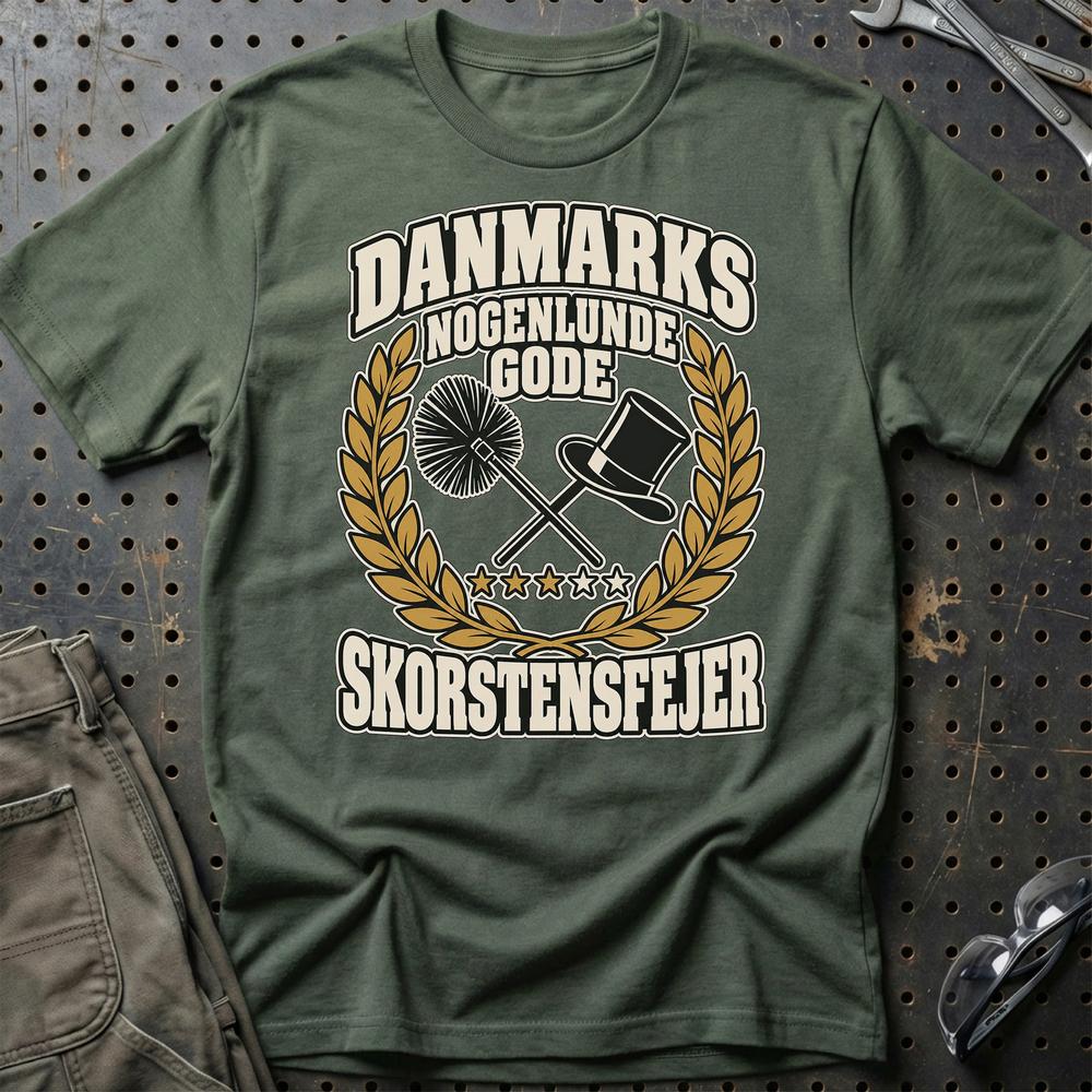 
Produktbillede af Skorstensfejer – Danmarks Nogenlunde Gode T-Shirt