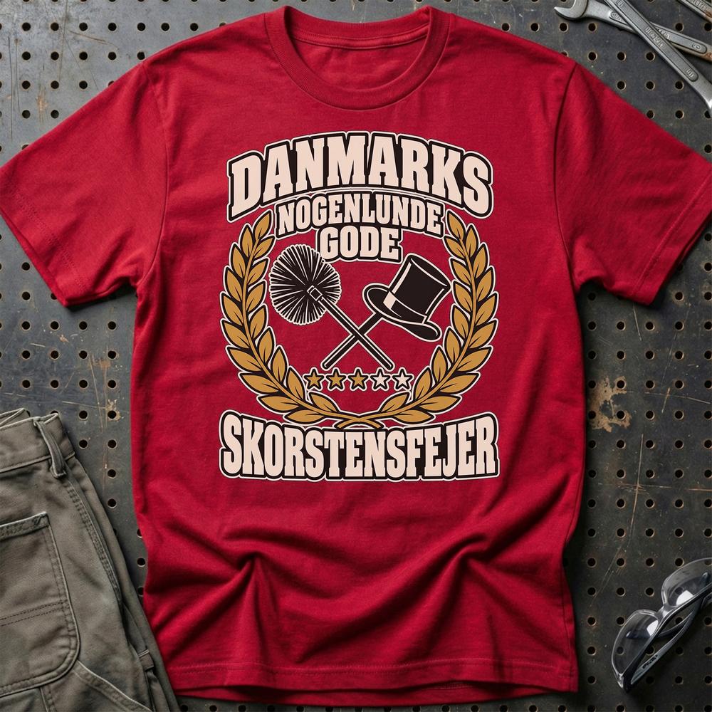 
Produktbillede af Skorstensfejer – Danmarks Nogenlunde Gode T-Shirt