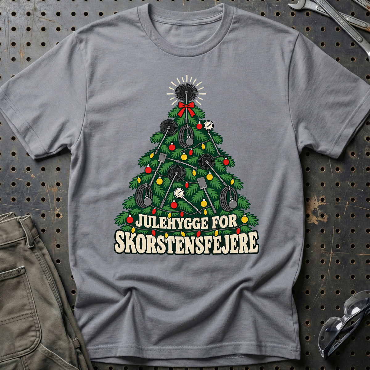 
Skorstensfejer – Julehygge – Unisex T-Shirt – Grå Sport