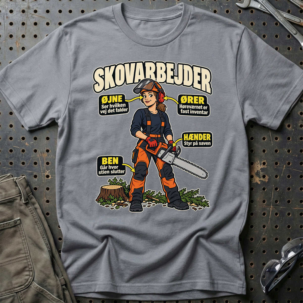 
Produktbillede af Skovarbejder – Anatomi T-Shirt
