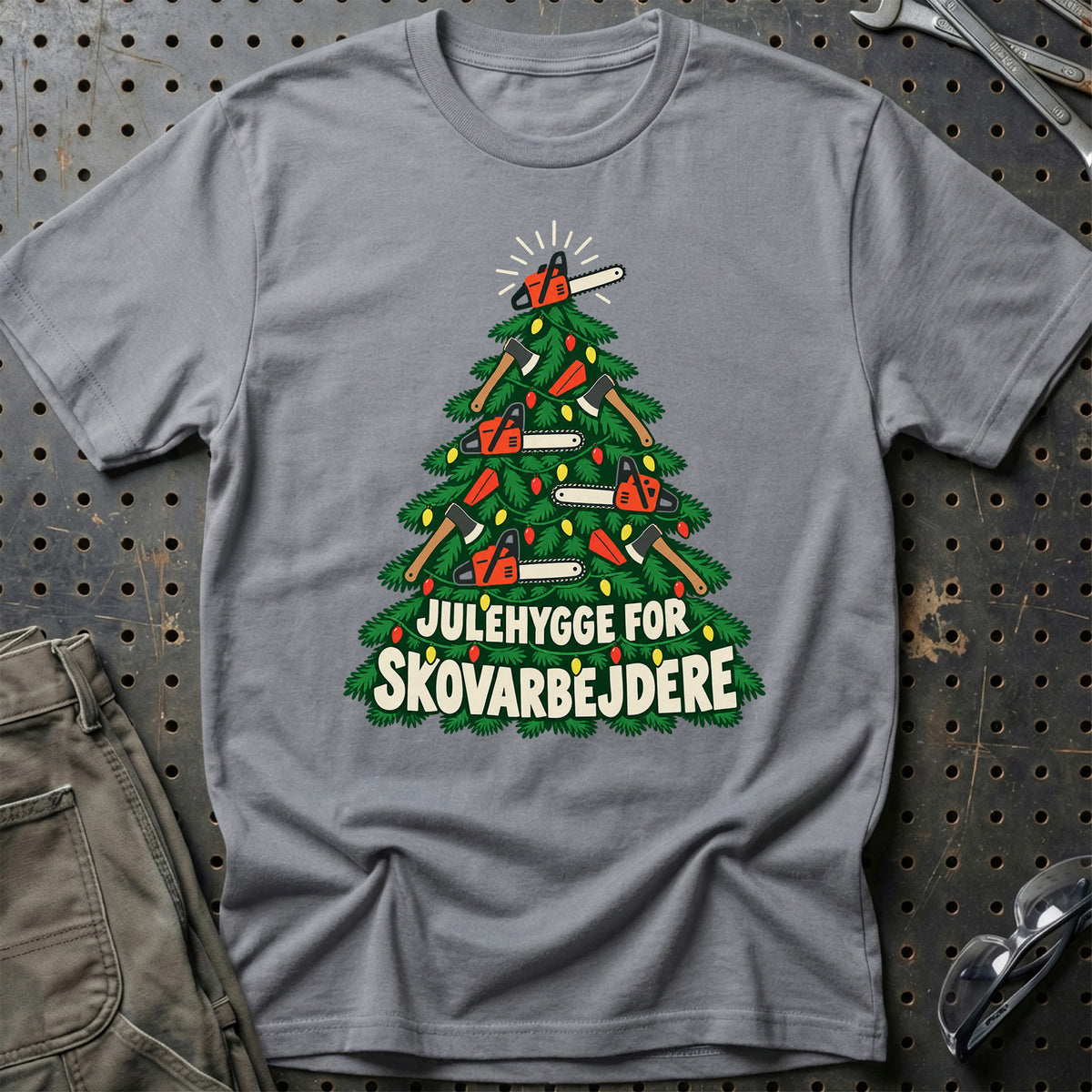 
Skovarbejder – Julehygge – Unisex T-Shirt – Grå Sport