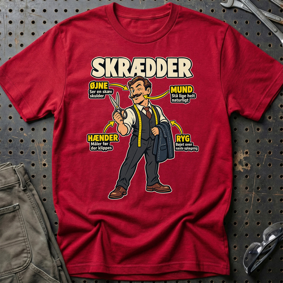 
Produktbillede af Skrædder – Anatomi T-Shirt