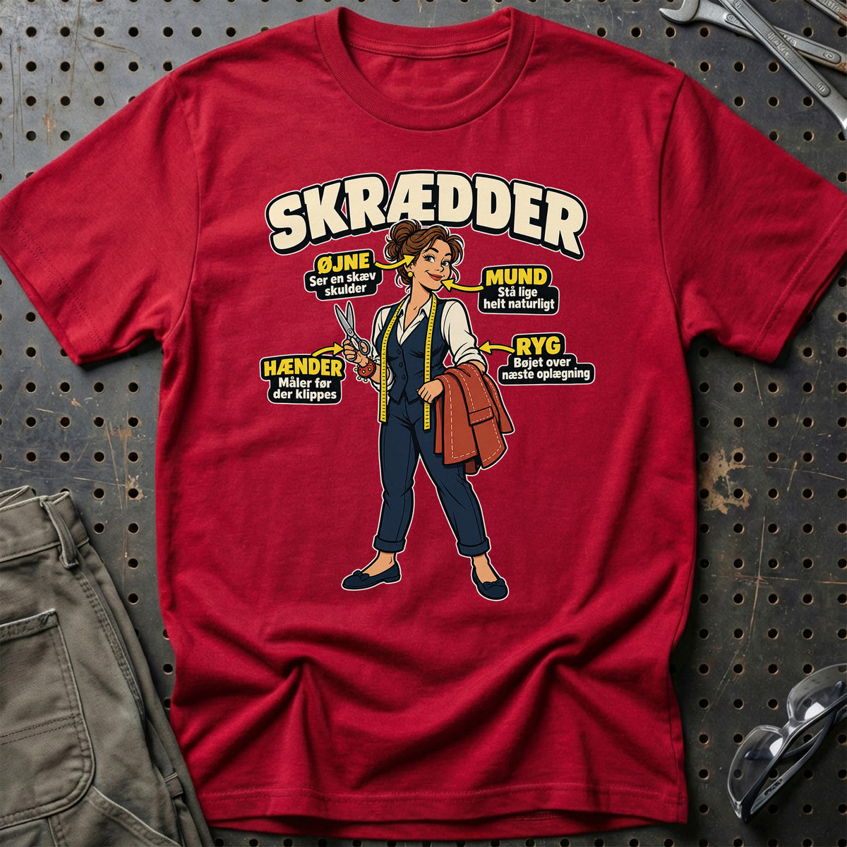 
Produktbillede af Skrædder – Anatomi T-Shirt