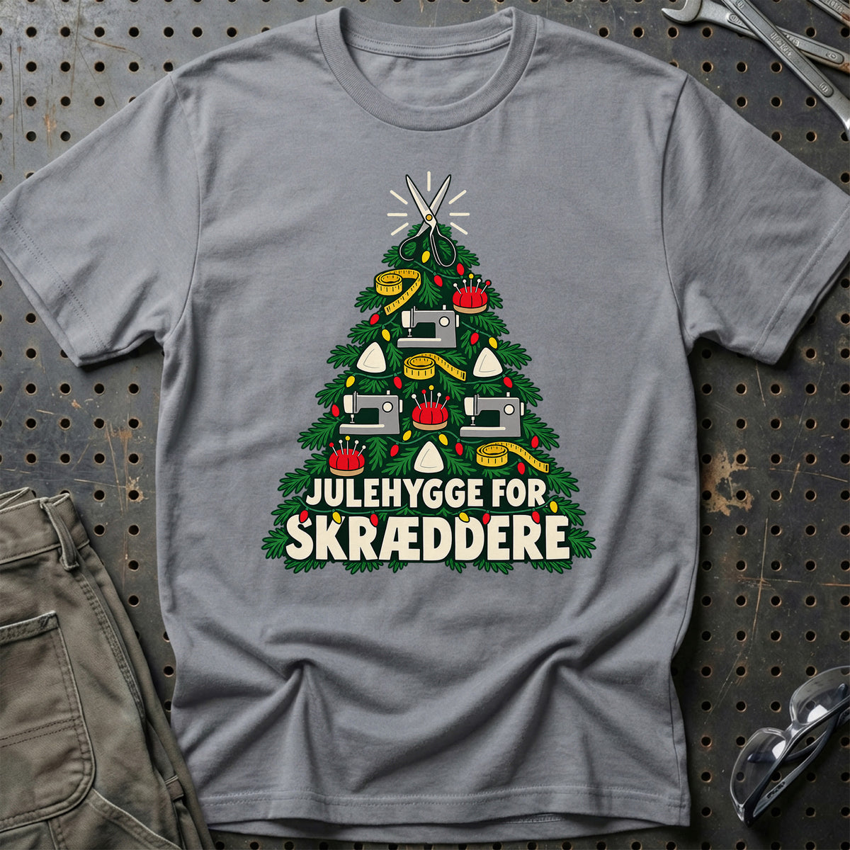 
Skrædder – Julehygge – Unisex T-Shirt – Grå Sport