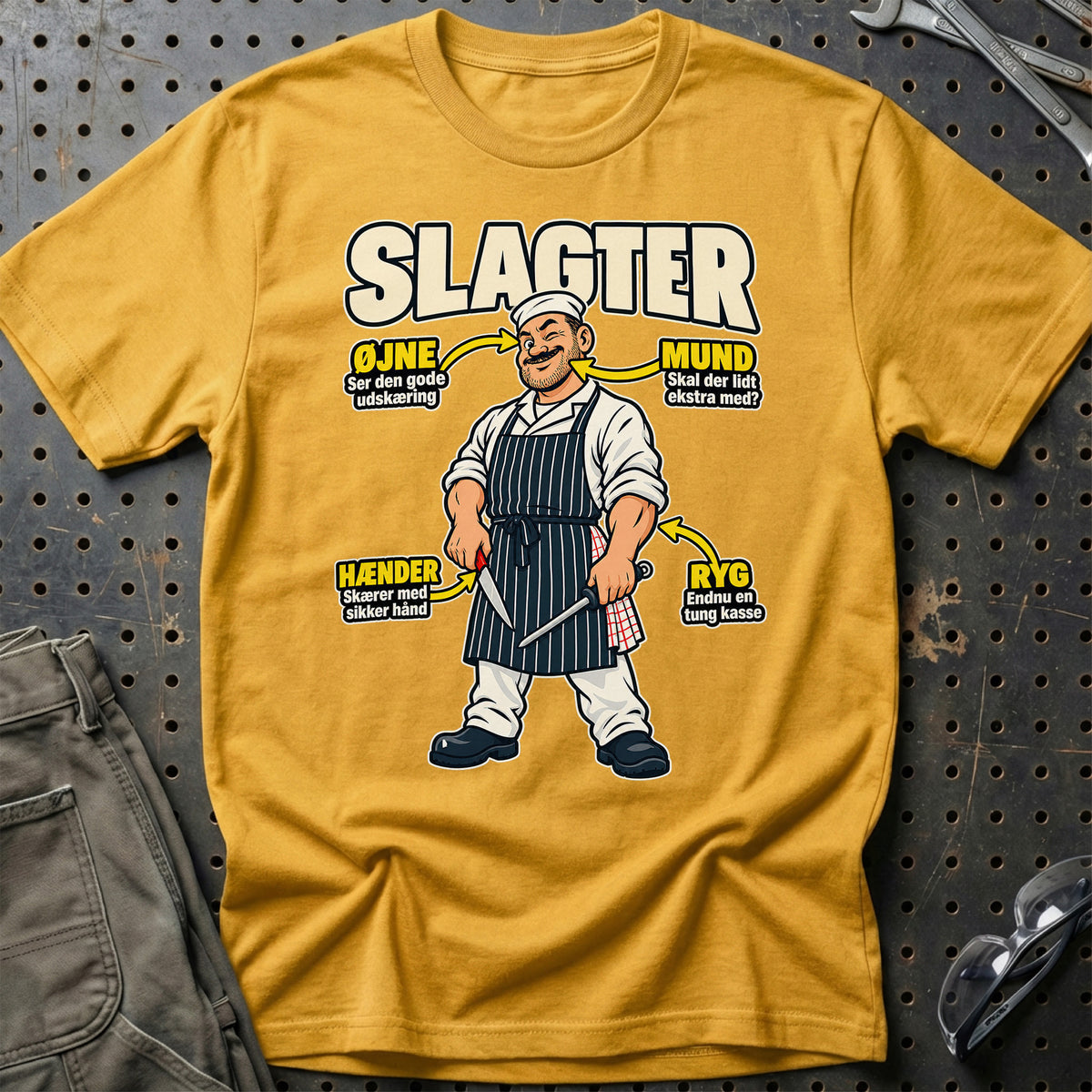 
Produktbillede af Slagter – Anatomi T-Shirt
