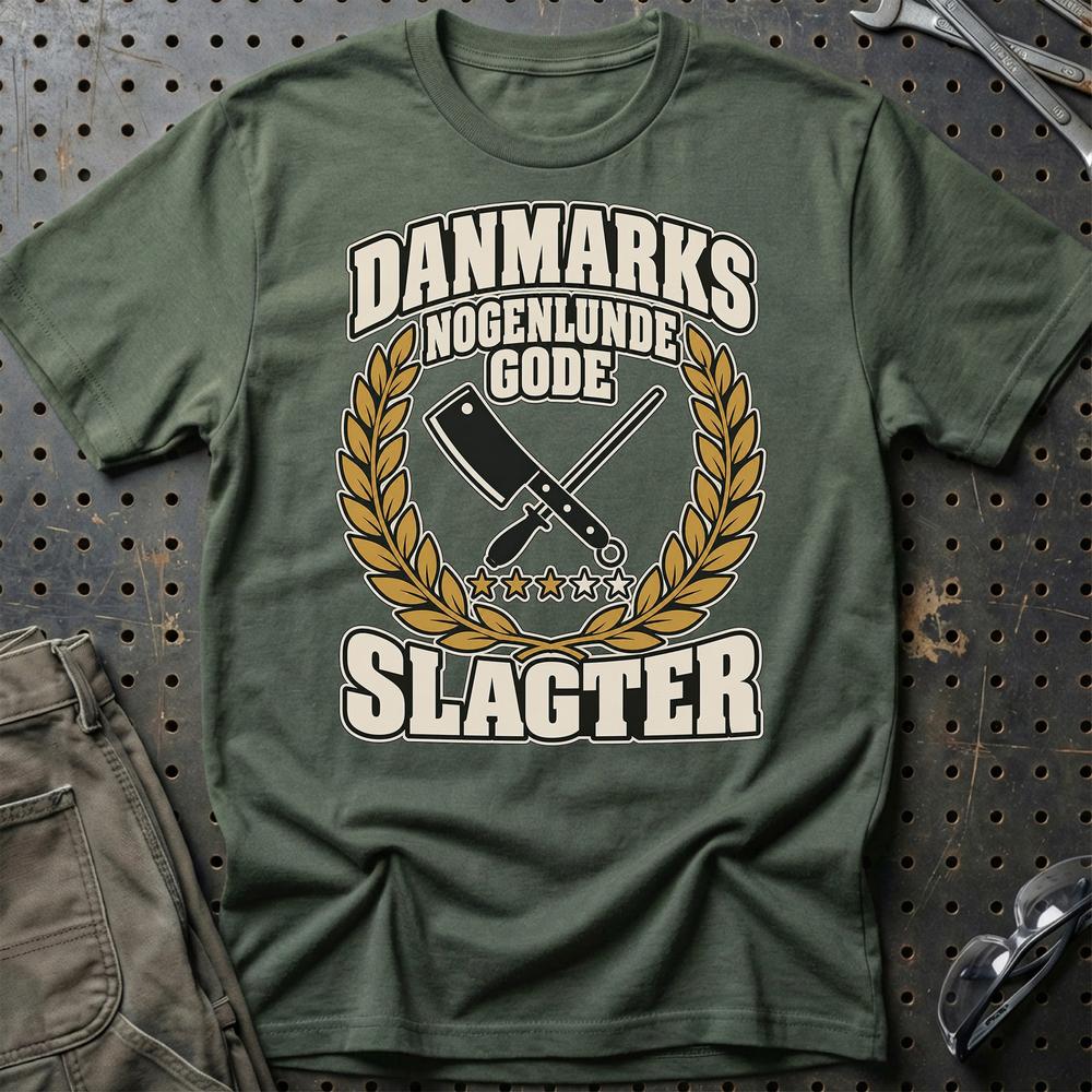 
Produktbillede af Slagter – Danmarks Nogenlunde Gode T-Shirt