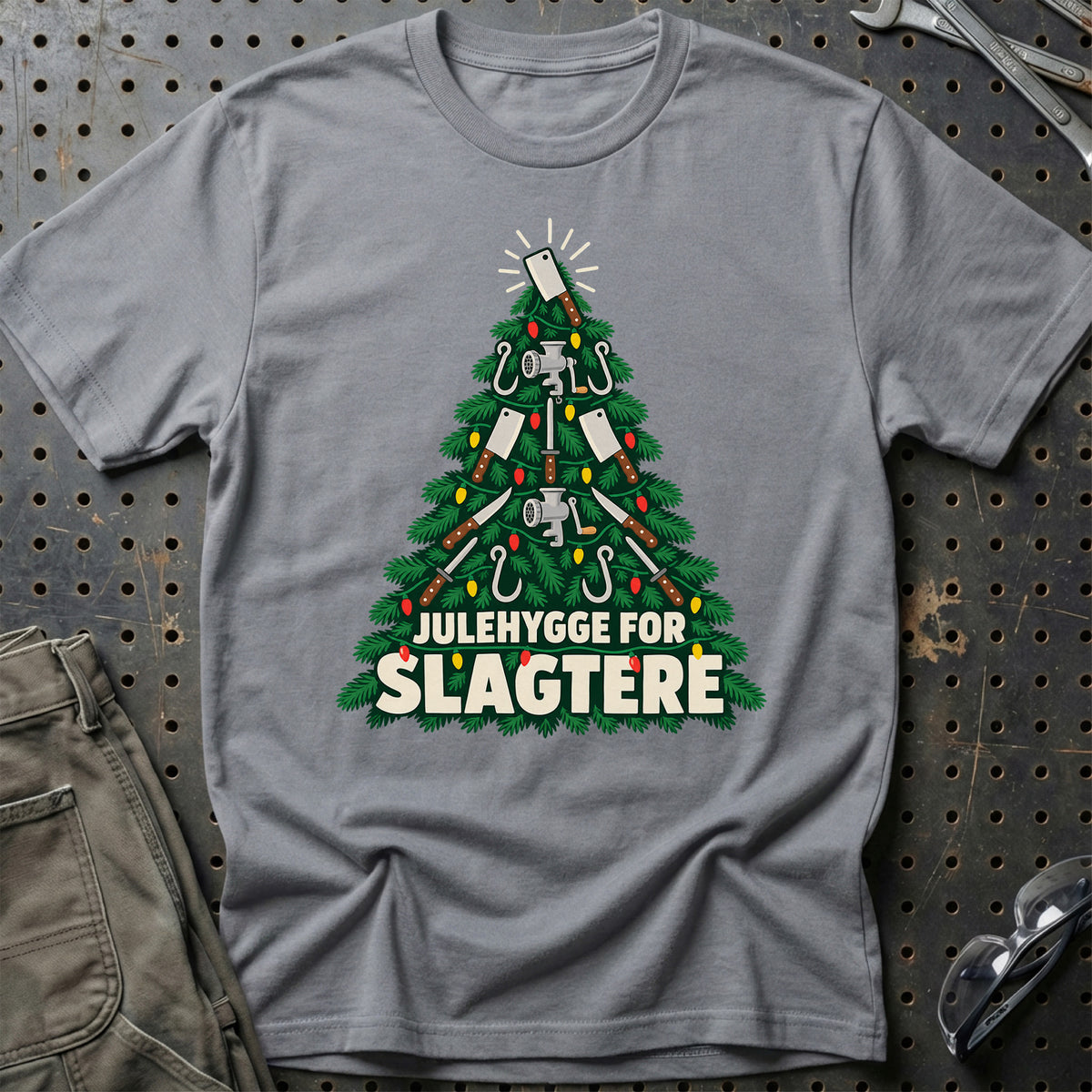 
Slagter – Julehygge – Unisex T-Shirt – Grå Sport