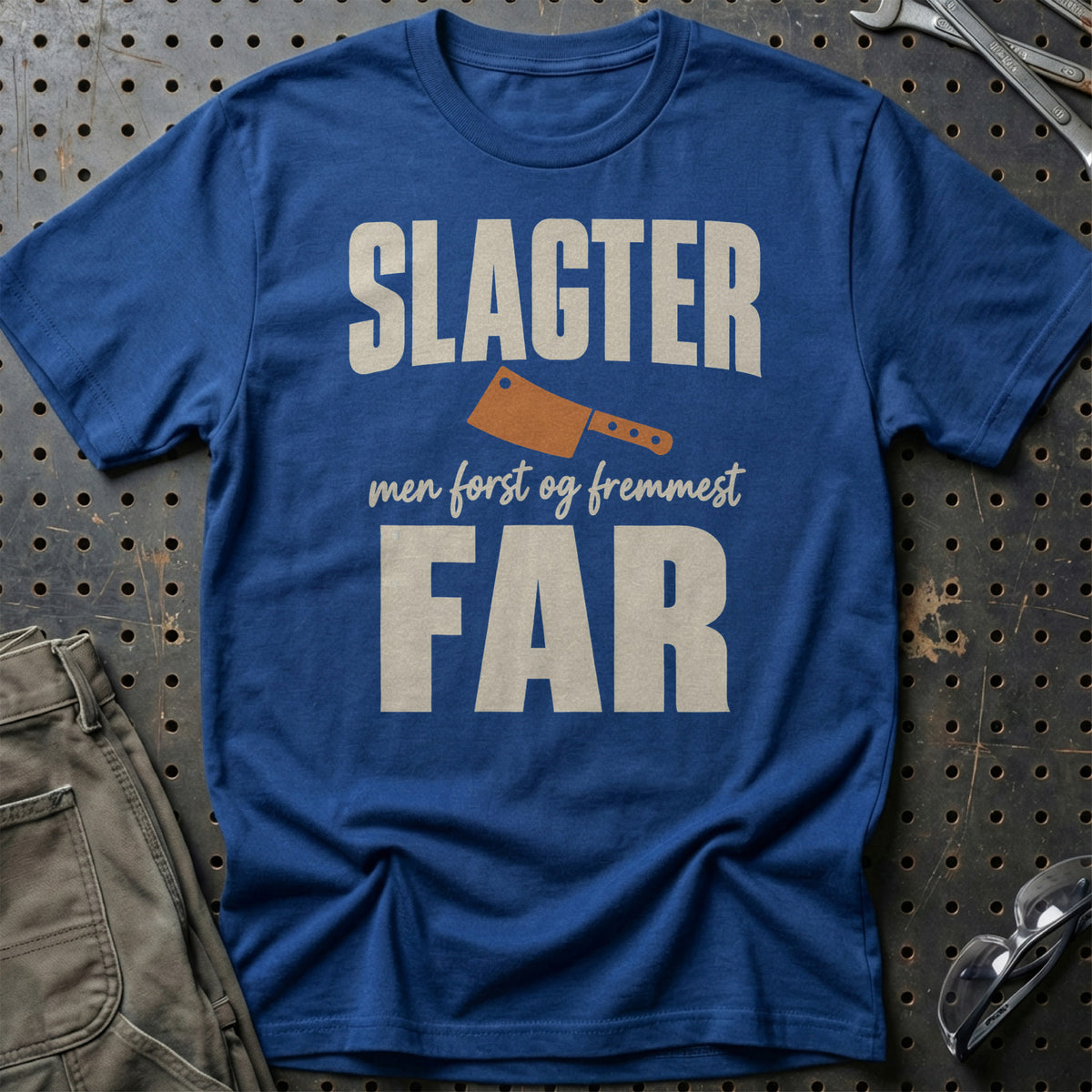 
Produktbillede af Slagter – Men Først Og Fremmest Far T-Shirt