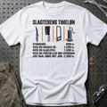 Slagterens Timeløn T-Shirt-Beklædning-Garage Culture-Hvid-S-Garage Culture Shop- garage - man cave - merchandise