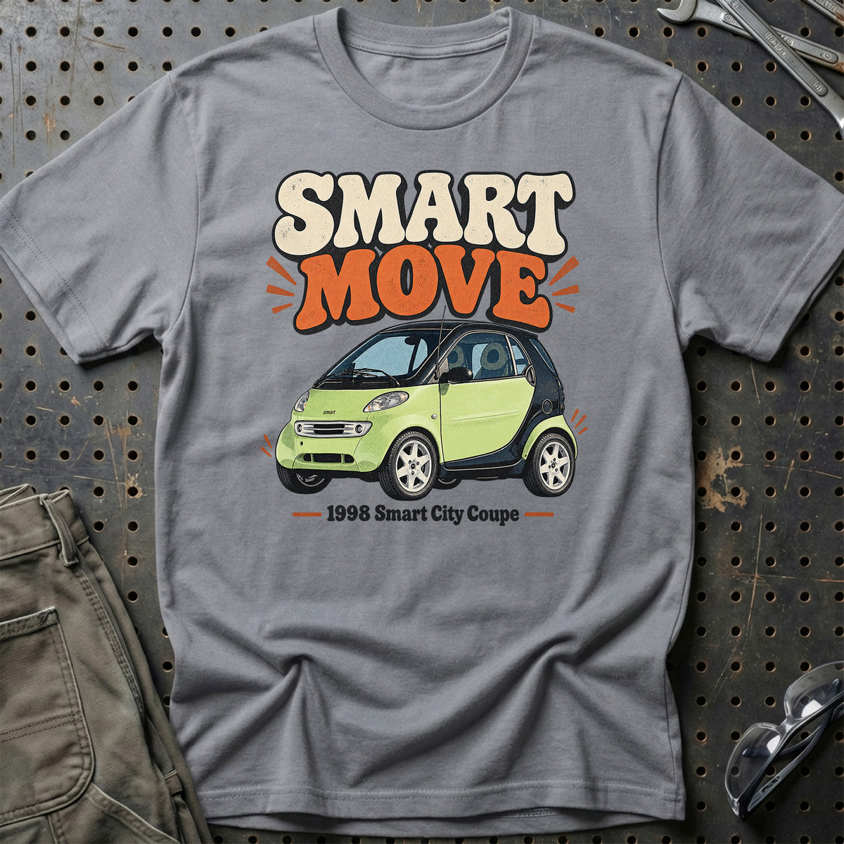 
Smart City Coupe 1998 – Smart Move T-Shirt – Grå Sport
