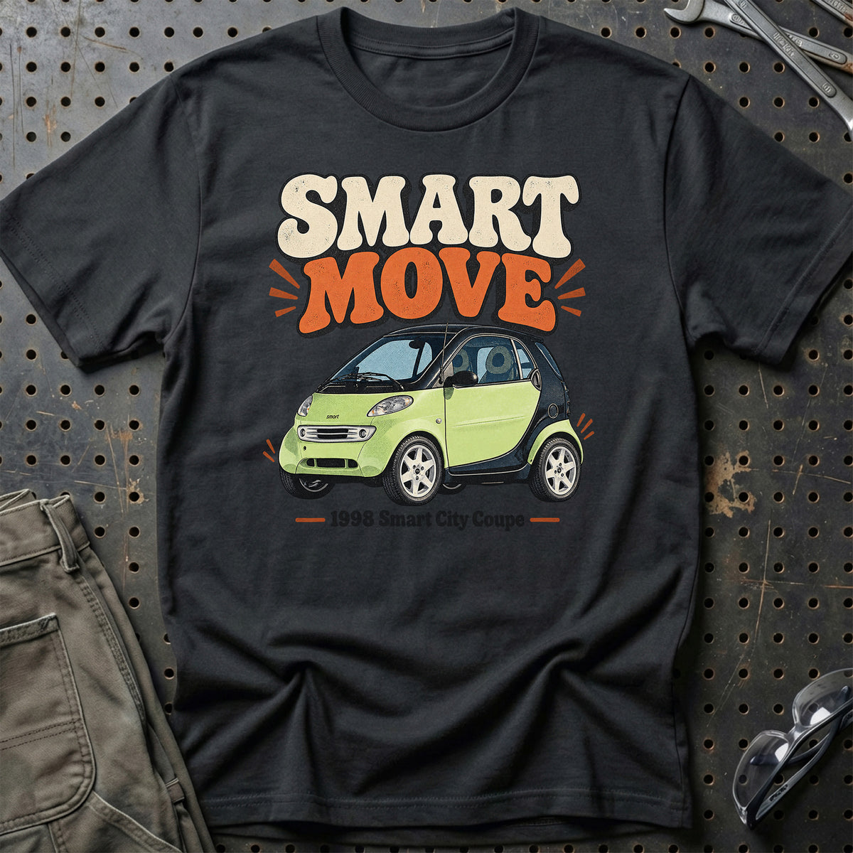 
Smart City Coupe 1998 – Smart Move T-Shirt – Sort