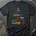 Smart Juletræ T-Shirt-Beklædning-Smart-Sort-S-Garage Culture Shop- garage - man cave - merchandise