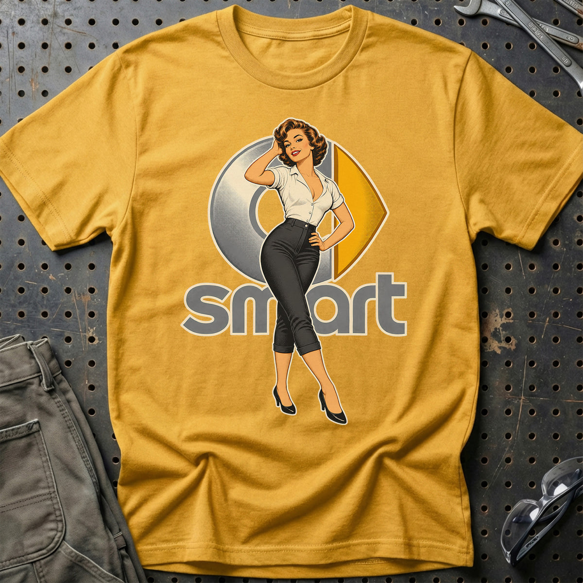 
Produktbillede af Smart Retro Pinup T-Shirt