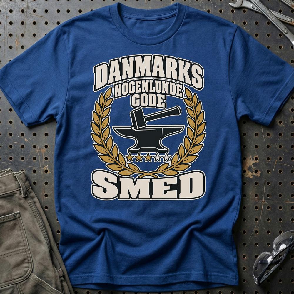 
Produktbillede af Smed – Danmarks Nogenlunde Gode T-Shirt