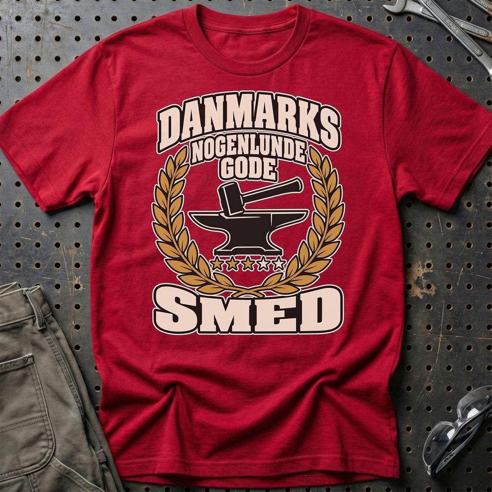 
Produktbillede af Smed – Danmarks Nogenlunde Gode T-Shirt