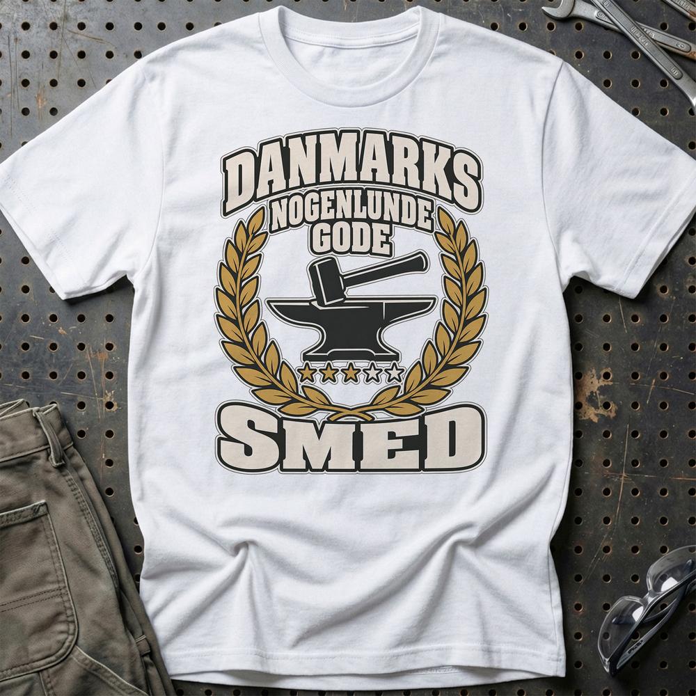 
Produktbillede af Smed – Danmarks Nogenlunde Gode T-Shirt
