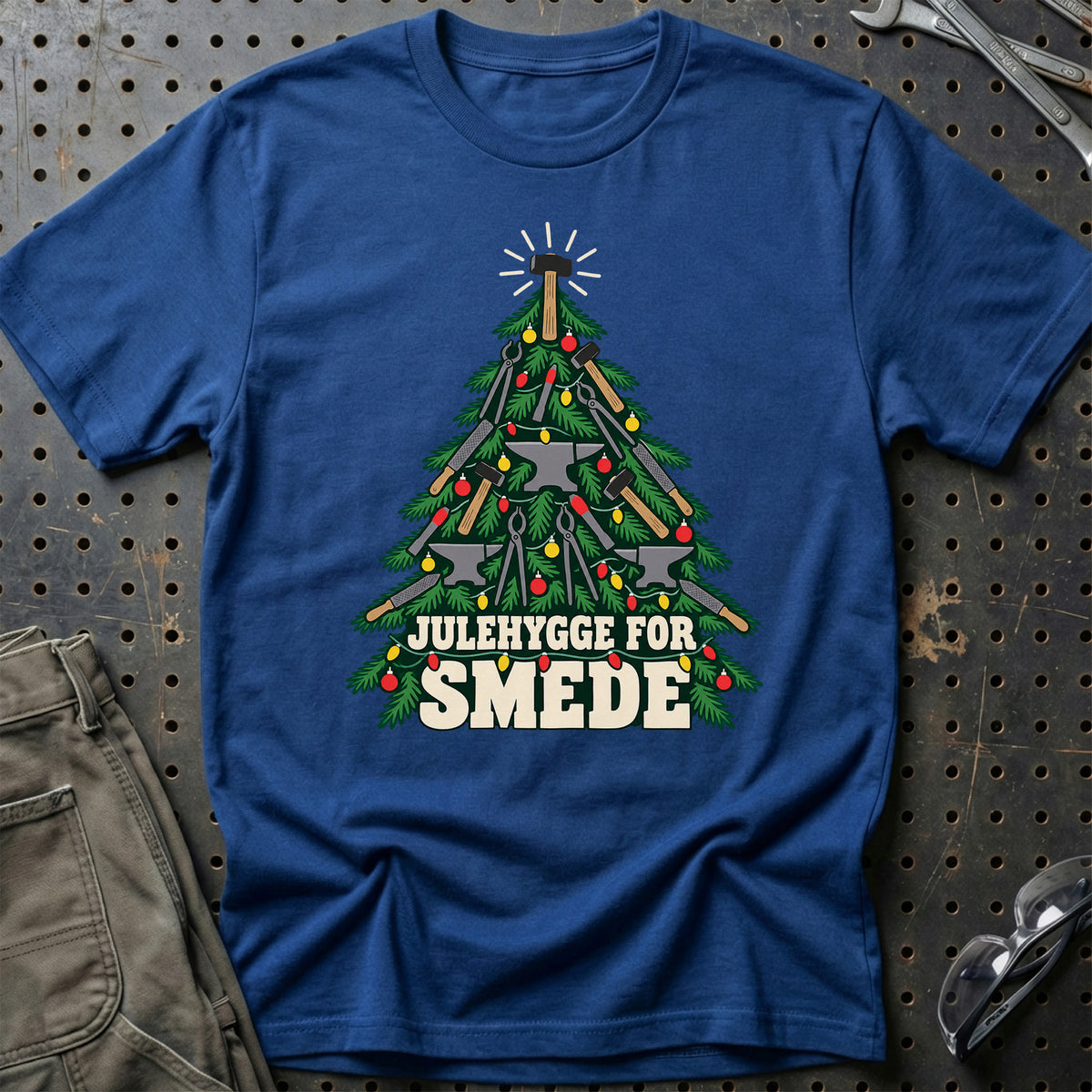 
Smed – Julehygge – Unisex T-Shirt – Blå Royal