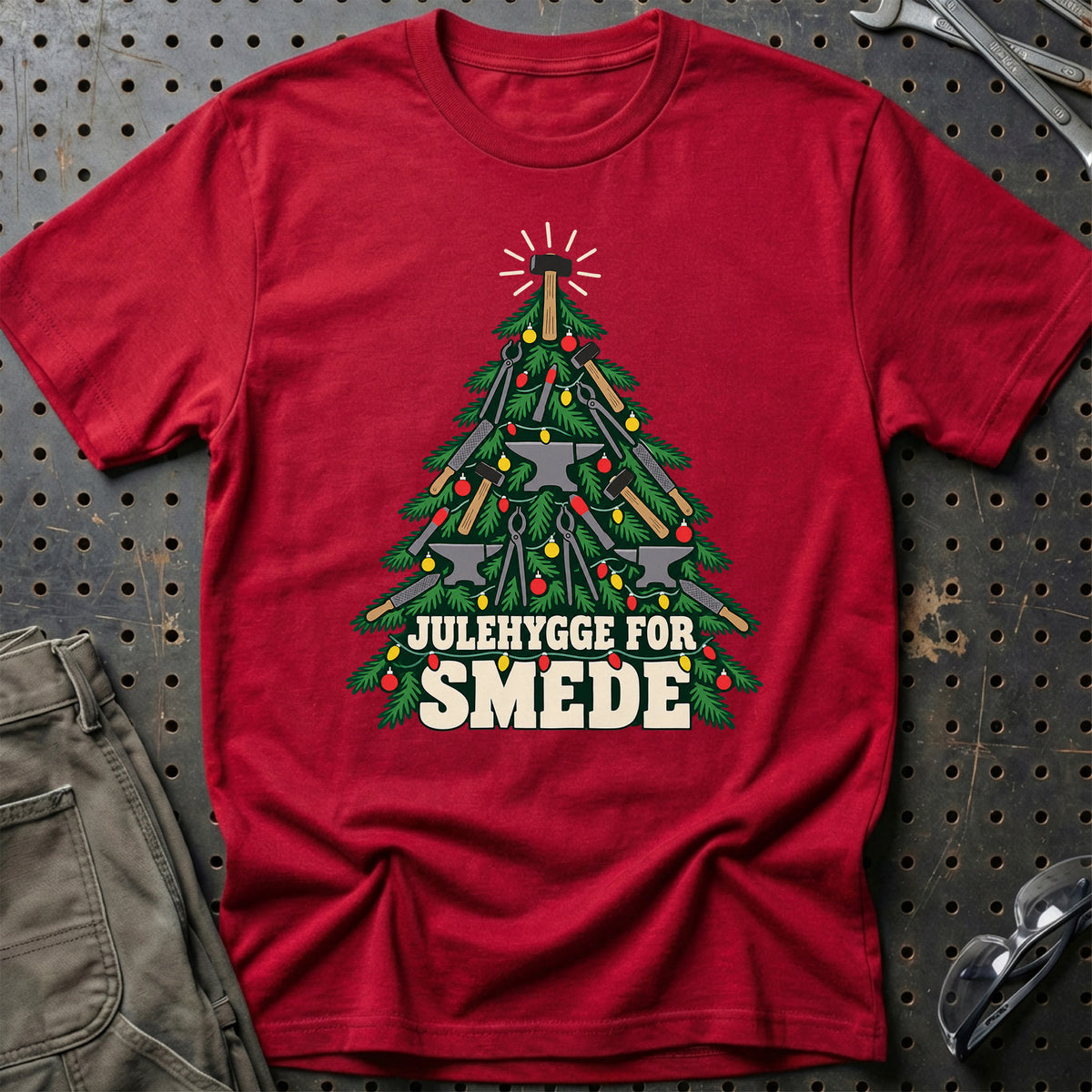 
Smed – Julehygge – Unisex T-Shirt – Rød