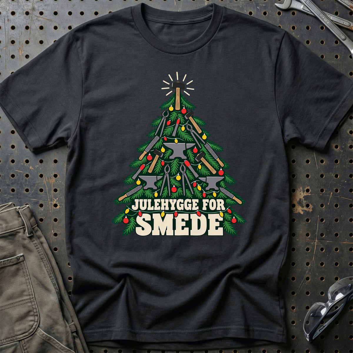 
Smed – Julehygge – Unisex T-Shirt – Sort