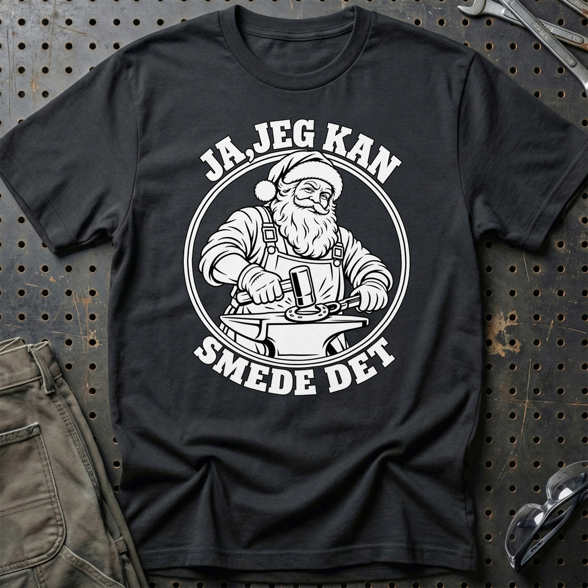 
Smed – Santa Kan Det – Jul T-Shirt – Sort