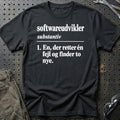 
Softwareudvikler – Definition T-Shirt – Sort