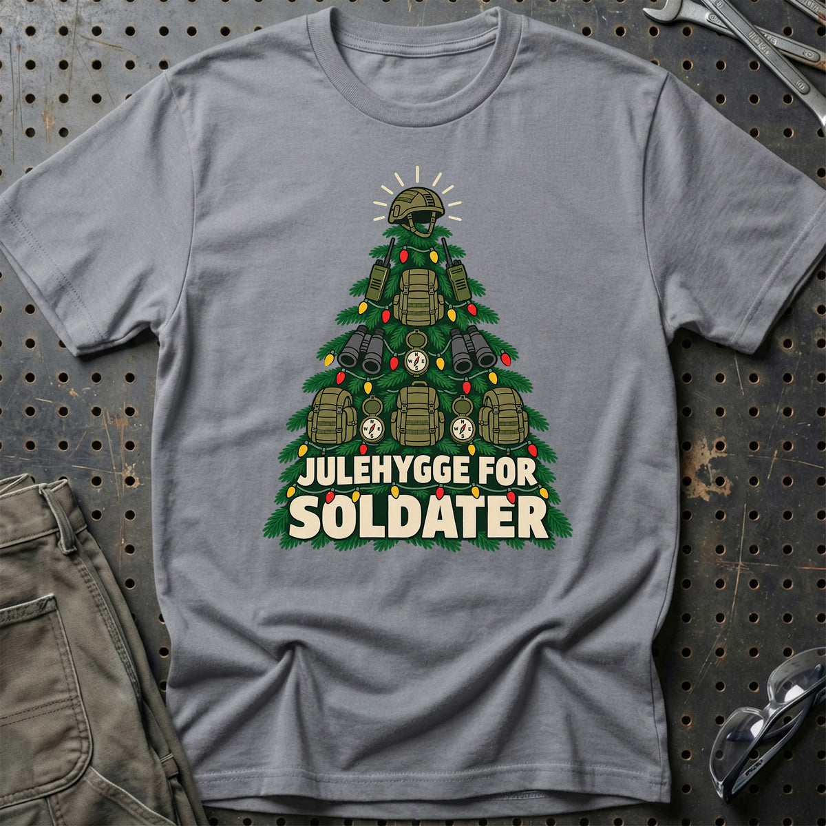 
Soldat – Julehygge – Unisex T-Shirt – Grå Sport