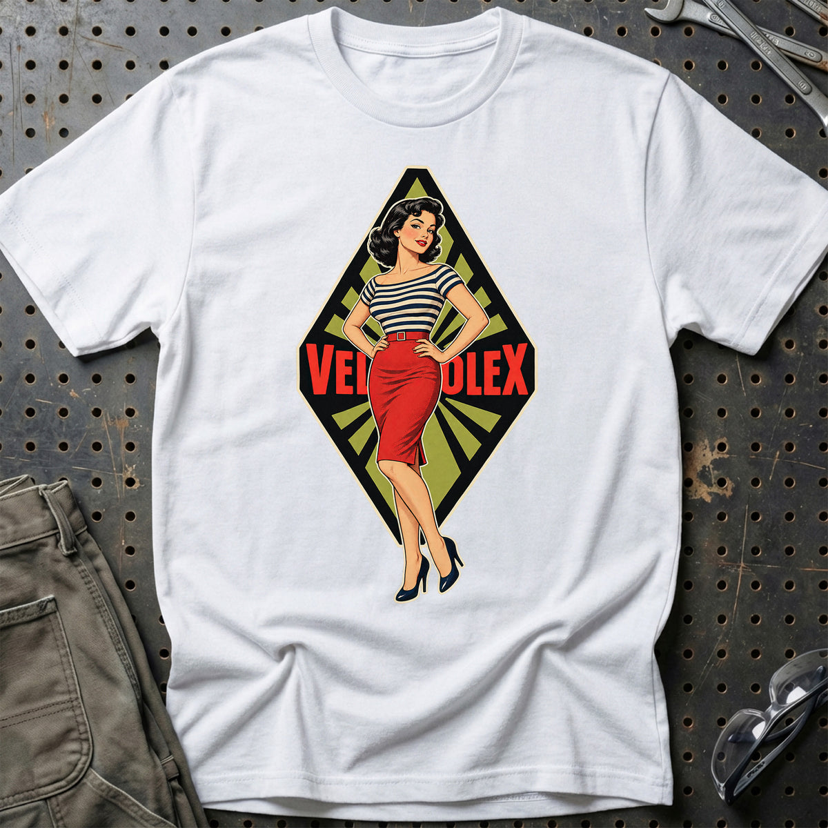 
Produktbillede af Solex Retro Pinup T-Shirt