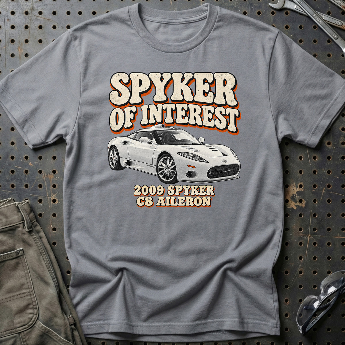 
Spyker C8 Aileron 2009 – Spyker of Interest T-Shirt – Grå Sport
