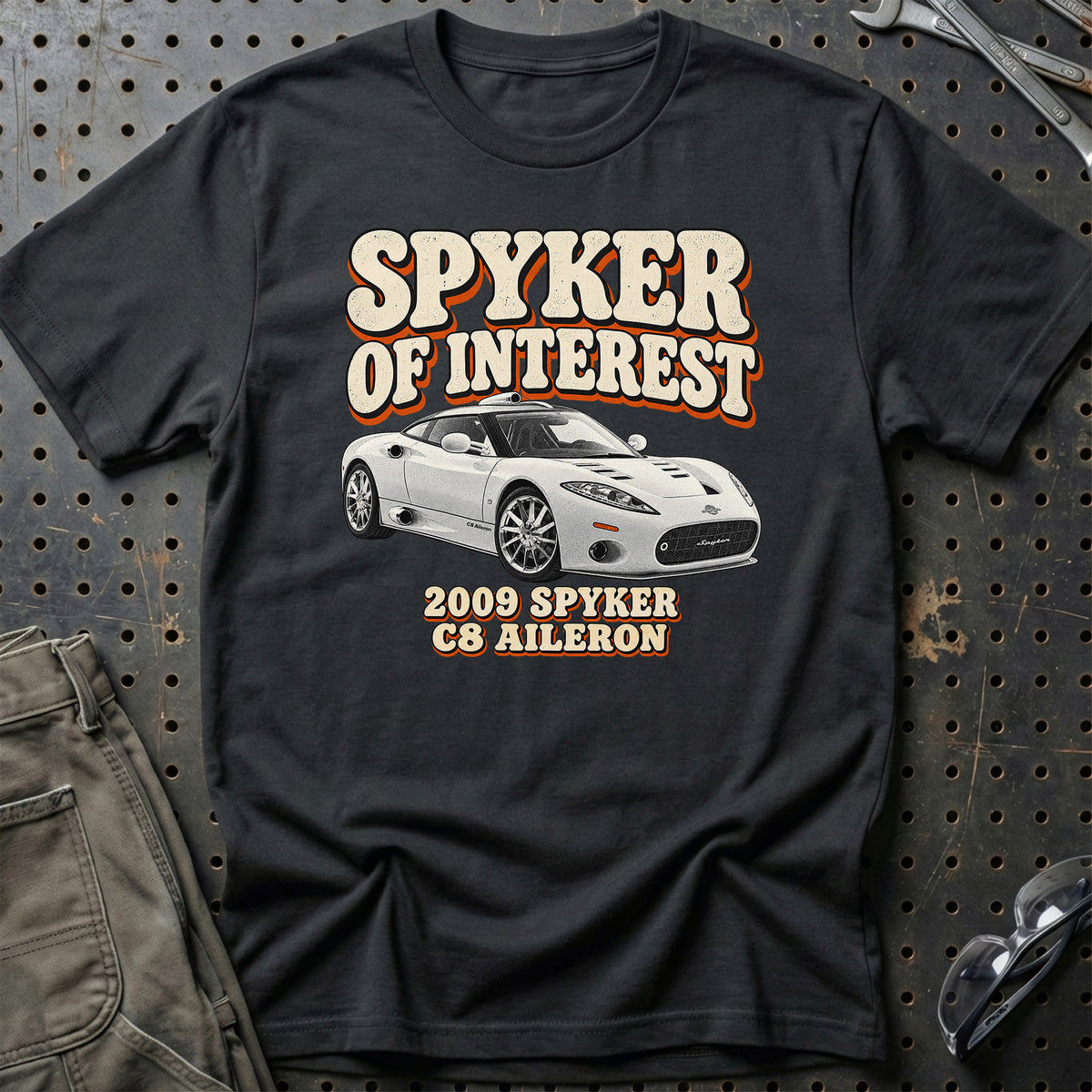 
Spyker C8 Aileron 2009 – Spyker of Interest T-Shirt – Sort