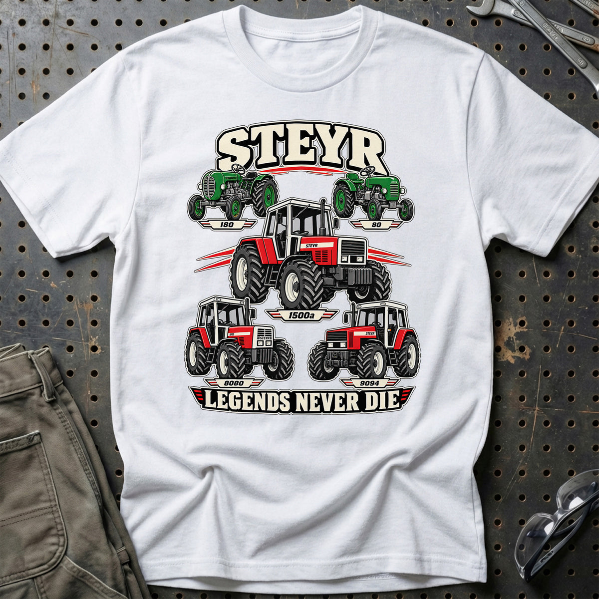 
Produktbillede af Steyr Legends Never Die T-Shirt