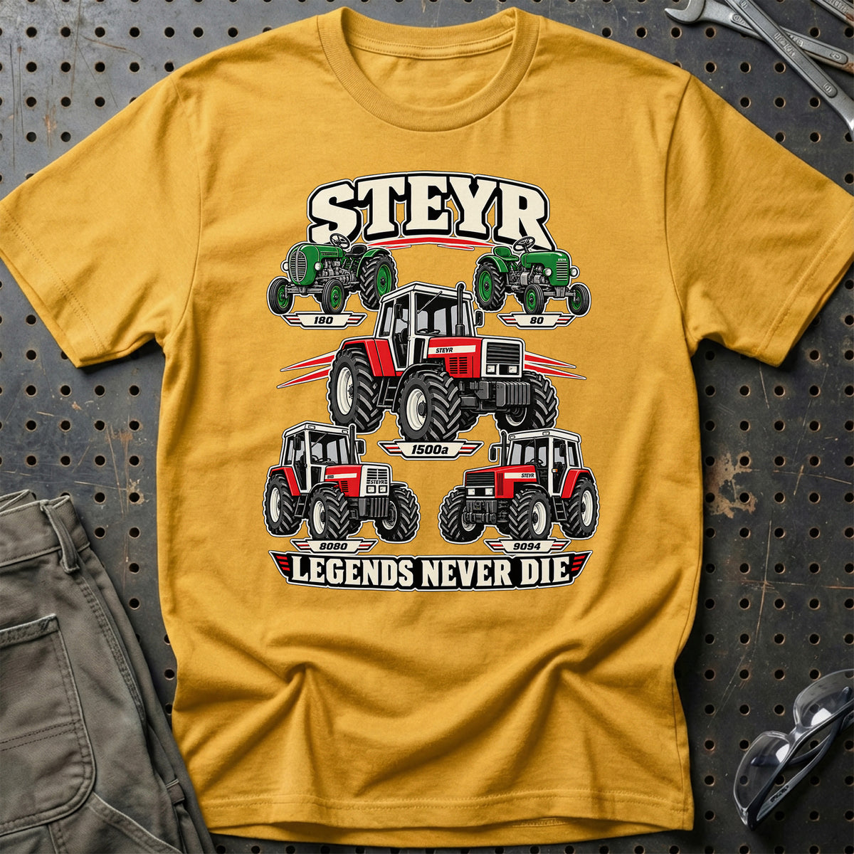 
Produktbillede af Steyr Legends Never Die T-Shirt