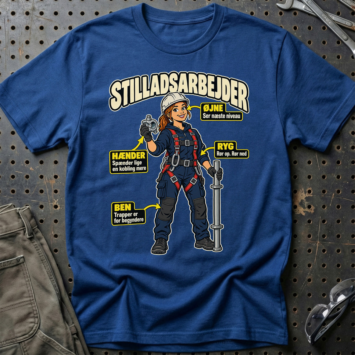 
Produktbillede af Stilladsarbejder – Anatomi T-Shirt