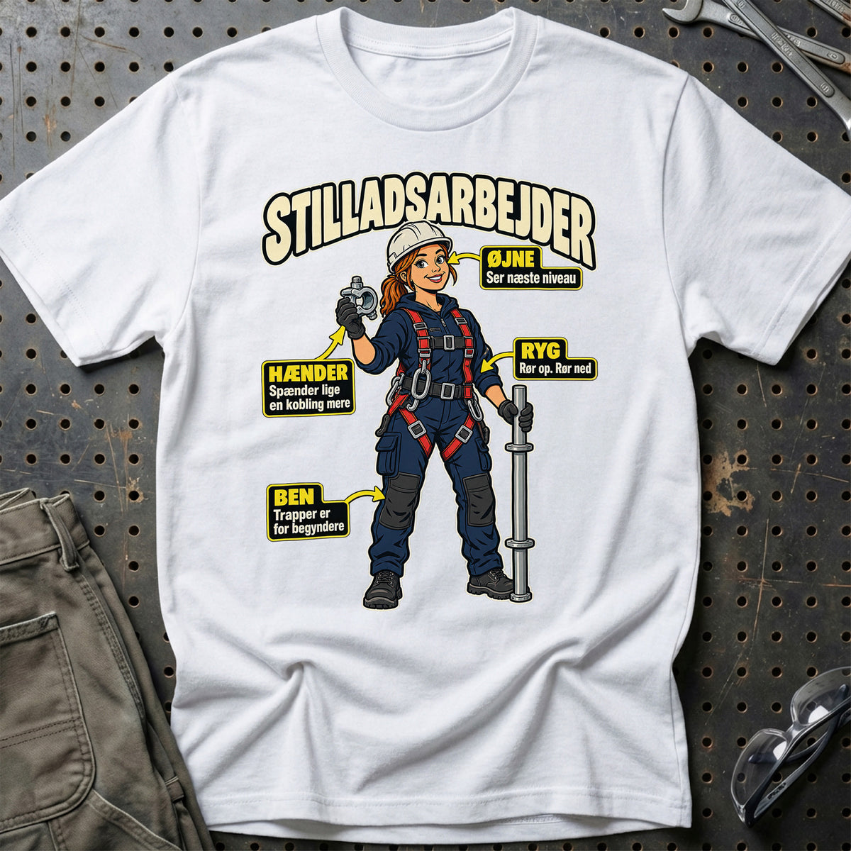 
Produktbillede af Stilladsarbejder – Anatomi T-Shirt