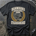 Stilladsarbejder – Danmarks Nogenlunde Gode T-Shirt-Beklædning-Garage Culture-Sort-S-Garage Culture Shop- garage - man cave - merchandise