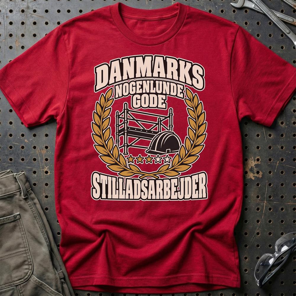
Produktbillede af Stilladsarbejder – Danmarks Nogenlunde Gode T-Shirt