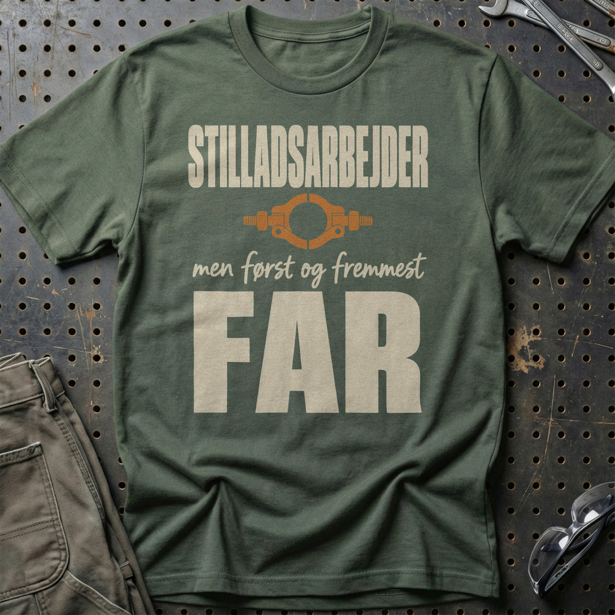 
Produktbillede af Stilladsarbejder – Men Først Og Fremmest Far T-Shirt