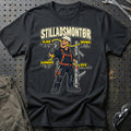 Stilladsmontør – Anatomi T-Shirt – Sort
