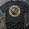 Stol På Mig - Jeg Er Dækmontør T-Shirt-Beklædning-Garage Culture-Sort-S-Garage Culture Shop- garage - man cave - merchandise