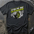 Stol På Mig - Jeg Er Dækmontør T-Shirt-Beklædning-Garage Culture-Sort-S-Garage Culture Shop- garage - man cave - merchandise